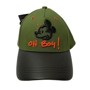 NWT Disney Artist Series Bret Iwan Mickey Mouse Oh Boy Baseball Hat